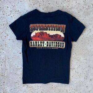 Vintage Women's Harley Davidson Superstition Apache Junction Arizona Shirt M